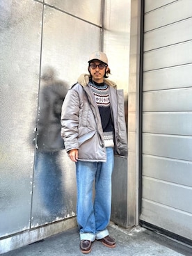 「みりたりー」｜「アイテム（ジャケット/アウター）」を使った、森 拓巳さん（メンズ・176cm）の秋コーディネート