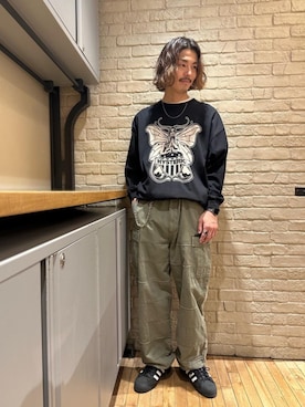 森 拓巳さん(メンズ・176cm)の冬コーディネート