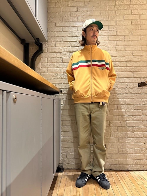 3151M【美品】ヒステリックグラマー☆ヒスガール トラックジャケット HYSTERIC GLAMOUR（ヒステリックグラマー）の「HIGH ENERGY