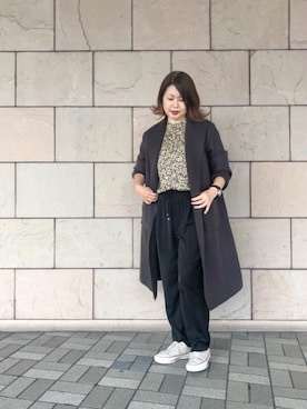ルクールブラン大船ルミネウイング店スタッフさん（レディース・158cm）の秋コーディネート