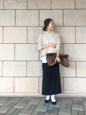 ルクールブラン大船ルミネウイング店スタッフさん（レディース・158cm）の秋コーディネート