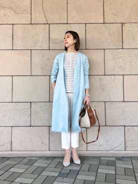 ルクールブラン大船ルミネウイング店スタッフさん（レディース・165cm）の冬コーディネート