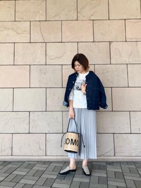 【ルイアームストロング】新品 プリント Tシャツ モノクロ ファッション コーデ