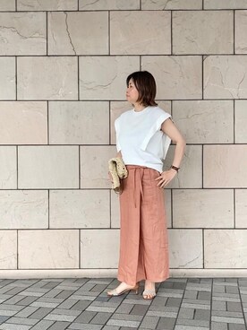 ルクールブラン大船ルミネウイング店スタッフさん（レディース・158cm）の春コーディネート