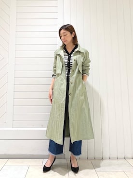 ルクールブラン大船ルミネウイング店スタッフさん(レディース・165cm)の冬コーディネート