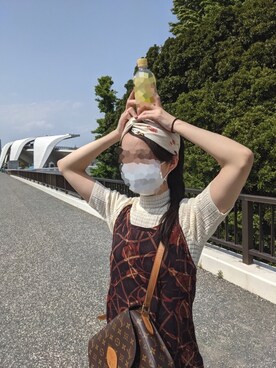 「さんぽ」｜mogumoguii29さん（レディース・163cm）の春コーディネート
