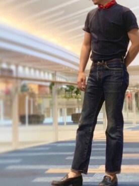 「J.M. WESTON（ジェイエムウエストン）のアイテム」を使った、Tさん（メンズ・172cm）の春コーディネート