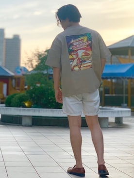 「J.M. WESTON（ジェイエムウエストン）のアイテム」を使った、Tさん（メンズ・172cm）の夏コーディネート