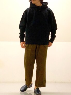 「J.M. WESTON（ジェイエムウエストン）のアイテム」を使った、Tさん（メンズ・172cm）の秋コーディネート