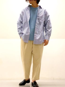 「J.M. WESTON（ジェイエムウエストン）のアイテム」を使った、Tさん（メンズ・172cm）の秋コーディネート