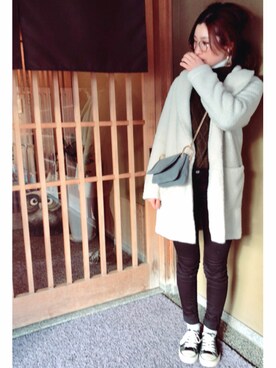 naomiさん(レディース・159cm)の冬コーディネート