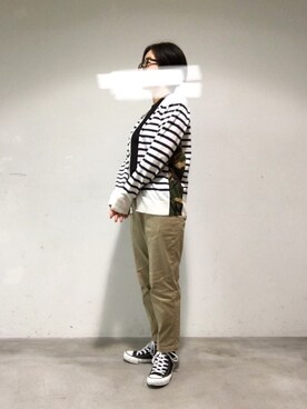 「SOPHNET.（ソフネット）のアイテム」を使った、Aki & Co.さん（レディース・157cm）の春コーディネート