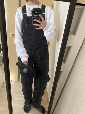 「MSGM（エムエスジーエム）のアイテム（帽子）」を使った、yuriさん（レディース・159cm）の秋コーディネート