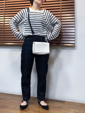 「rag & bone（ラグアンドボーン）のアイテム（バッグ）」を使った、i_munichさん（レディース・157cm）の冬コーディネート