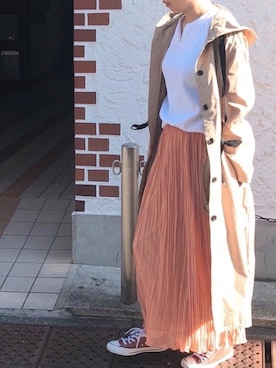 「Munich（ミューニック）のアイテム」を使った、i_munichさん（レディース・157cm）の冬コーディネート