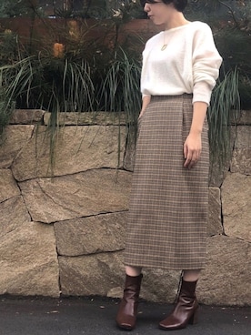 i_munichさん（レディース・157cm）の冬コーディネート