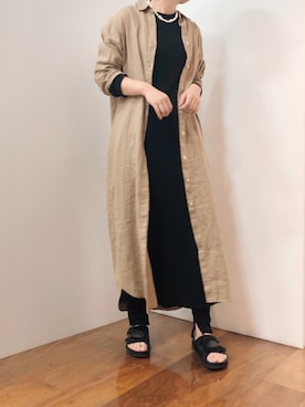 「Munich（ミューニック）のアイテム」を使った、i_munichさん（レディース・157cm）の春コーディネート