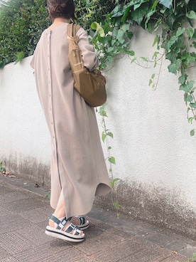 「Munich（ミューニック）のアイテム」を使った、i_munichさん（レディース・157cm）の夏コーディネート