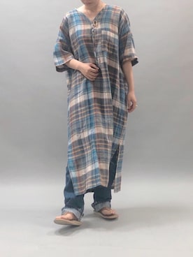 「Munich（ミューニック）のアイテム」を使った、i_munichさん（レディース・157cm）の夏コーディネート