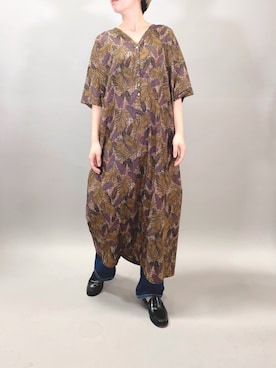 「Munich（ミューニック）のアイテム（ワンピース/ドレス）」を使った、i_munichさん（レディース・157cm）の春コーディネート