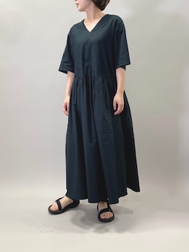 「Munich（ミューニック）のアイテム（ワンピース/ドレス）」を使った、i_munichさん（レディース・157cm）の夏コーディネート