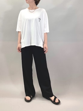 「Munich（ミューニック）のアイテム」を使った、i_munichさん（レディース・157cm）の夏コーディネート