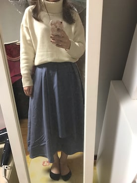 yukapiiiさん（レディース・160cm）の冬コーディネート
