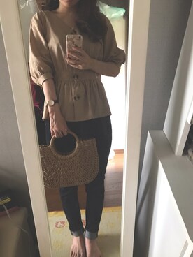 yukapiiiさん（レディース・160cm）の夏コーディネート