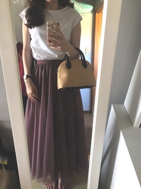 yukapiiiさん（レディース・160cm）の夏コーディネート