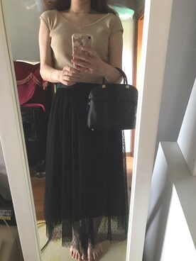 yukapiiiさん（レディース・160cm）の夏コーディネート