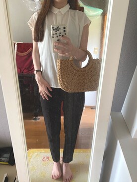 yukapiiiさん（レディース・160cm）の夏コーディネート