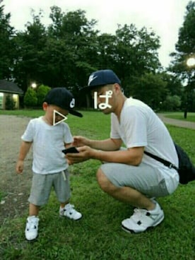 ARATAman*さん（キッズ・90cm）の夏コーディネート