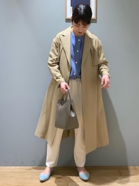 「一押しのアウタースタイル」｜「アイテム（ジャケット/アウター）」を使った、tokunagaさん（レディース・168cm）の冬コーディネート