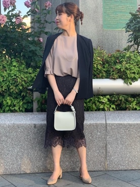 tokunagaさん（レディース・168cm）の春コーディネート