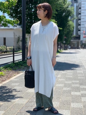 tokunagaさん（レディース・168cm）の夏コーディネート