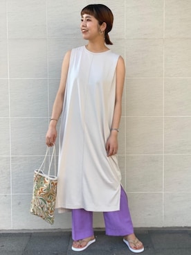 tokunagaさん（レディース・168cm）の夏コーディネート