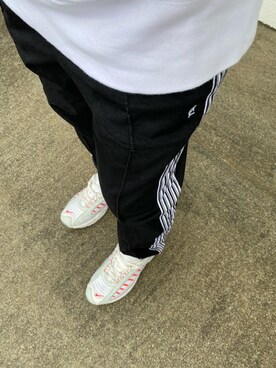 「NIKEスニーカー」｜renrenさん（メンズ・152cm）の春コーディネート