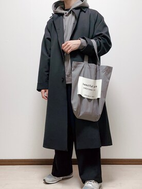 「KUUUPY」｜「アイテム（その他）」を使った、しょーりさん（メンズ・172cm）の冬コーディネート