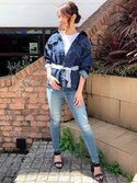 セール】Kafey Ultra High Skinny Ripped 