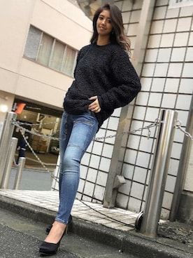 「G-STAR RAW（ジースターロゥ）のアイテム（スウェット）」を使った、G-Star RAW WOMENさん（レディース・162cm）の秋コーディネート