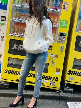 G-Star RAW WOMENさん（レディース・162cm）の冬コーディネート