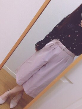 「春物」｜「アイテム（その他）」を使った、kaoru.mさん（レディース・154cm）の冬コーディネート