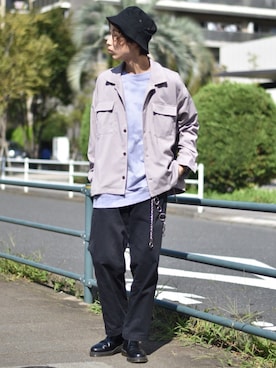 「Right-on（ライトオン）のアイテム（スウェット）」を使った、ぺい。さん（メンズ・175cm）の秋コーディネート