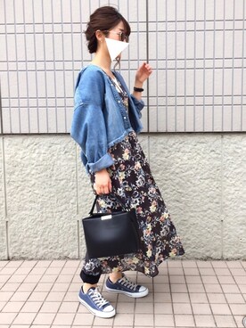 moccoさん（レディース・156cm）の春コーディネート