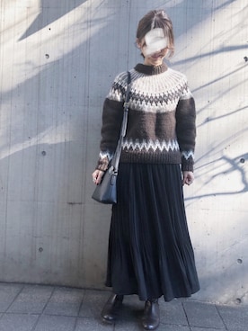 moccoさん（レディース・156cm）の冬コーディネート