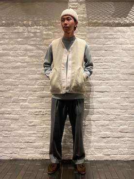 uchidaさん（メンズ・172cm）の冬コーディネート