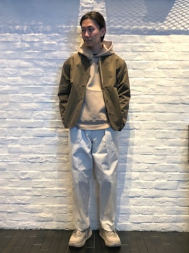 uchidaさん（メンズ・172cm）の冬コーディネート