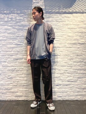 uchidaさん（メンズ・172cm）の春コーディネート