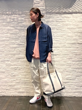 uchidaさん（メンズ・172cm）の春コーディネート