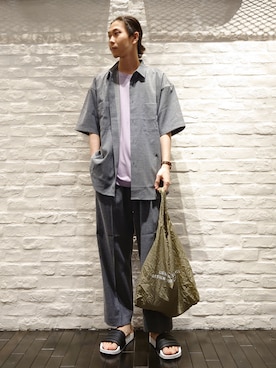 uchidaさん（メンズ・172cm）の夏コーディネート